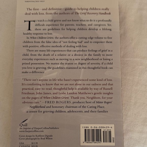 When Children Grieve Book - Picture 3 of 3